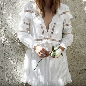 For Love & Lemons white dress